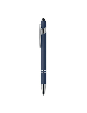 SIPARO Stylo en aluminium recyclé Couleurs : bleu marine personnalisable avec votre logo