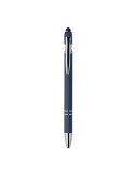 SIPARO Stylo en aluminium recyclé Couleurs : bleu marine impression logo haute qualité