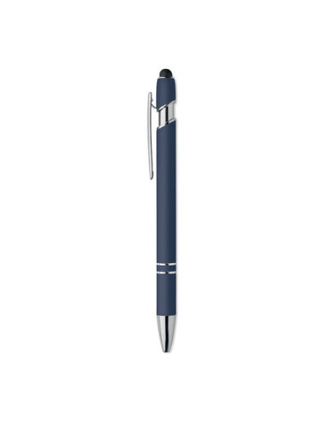 SIPARO Stylo en aluminium recyclé Couleurs : bleu marine marquage laser ultra précis