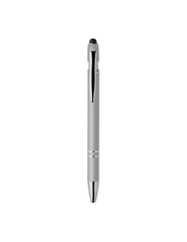 SIPARO Stylo en aluminium recyclé Couleurs : argenté personnalisation rapide en France