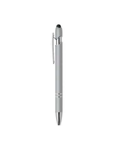 SIPARO Stylo en aluminium recyclé Couleurs : argenté impression haute définition