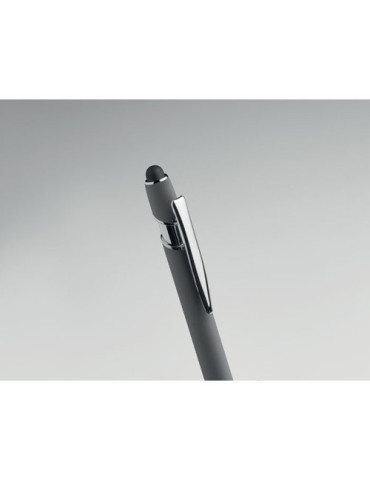 SIPARO Stylo en aluminium recyclé Couleurs : pierre marquage laser ultra précis
