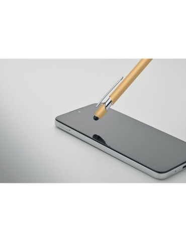 SIPARO Stylo en aluminium recyclé Couleurs : doré impression haute définition
