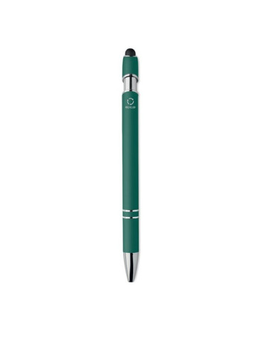SIPARO Stylo en aluminium recyclé Couleurs : vert objet promotionnel éco-responsable