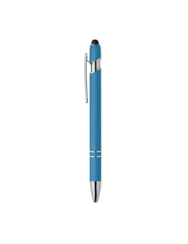 SIPARO Stylo en aluminium recyclé Couleurs : turquoise personnalisation sur mesure