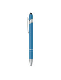 SIPARO Stylo en aluminium recyclé Couleurs : turquoise personnalisation sur mesure