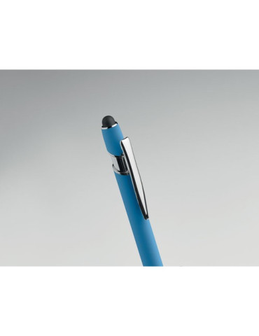 SIPARO Stylo en aluminium recyclé Couleurs : turquoise objet promotionnel éco-responsable