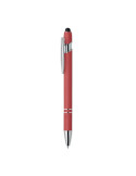 SIPARO Stylo en aluminium recyclé Couleurs : rouge marquage laser ultra précis