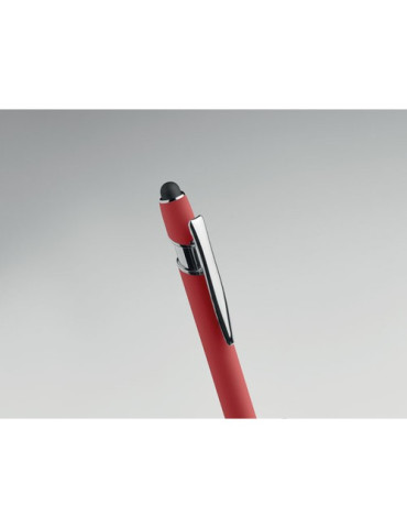 SIPARO Stylo en aluminium recyclé Couleurs : rouge personnalisable avec votre logo