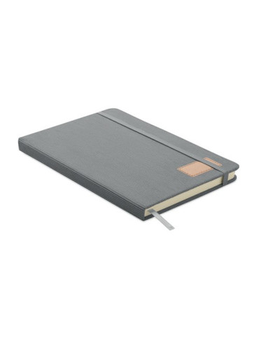 CORDI NOTE Carnet A5 rigide en RPET Matières : papier Couleurs : gris