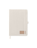 CORDI NOTE Carnet A5 rigide en RPET Matières : papier Couleurs : blanc cassé cadeau collaborateur premium