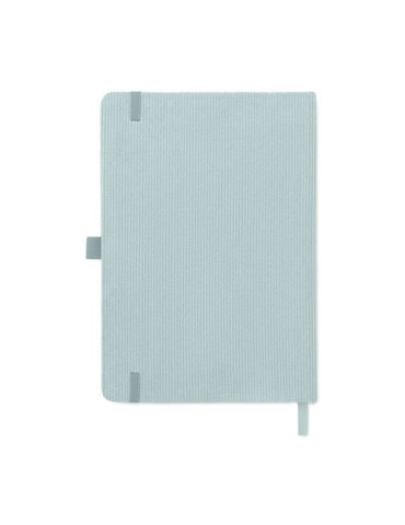 CORDI NOTE Carnet A5 rigide en RPET Matières : papier Couleurs : bleu bébé goodies entreprise design