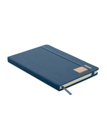 CORDI NOTE Carnet A5 rigide en RPET Matières : papier Couleurs : bleu cadeau entreprise pas cher