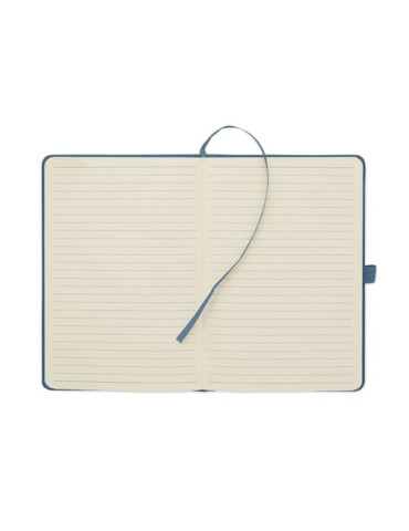 CORDI NOTE Carnet A5 rigide en RPET Matières : papier Couleurs : bleu cadeau affaires élégant