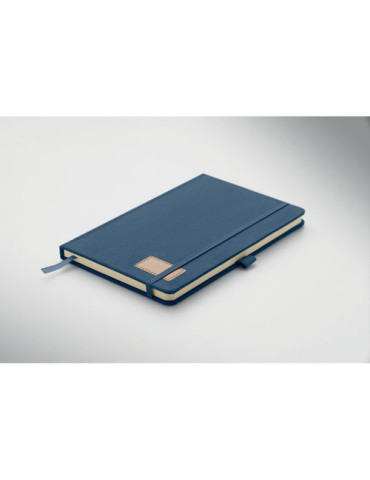 CORDI NOTE Carnet A5 rigide en RPET Matières : papier Couleurs : bleu goodies publicitaire durable