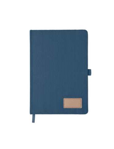 CORDI NOTE Carnet A5 rigide en RPET Matières : papier Couleurs : bleu goodies entreprise design