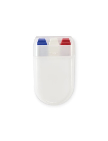 CHEER Bâton de maquillage drapeau Couleurs : bleu royal objet promotionnel éco-responsable