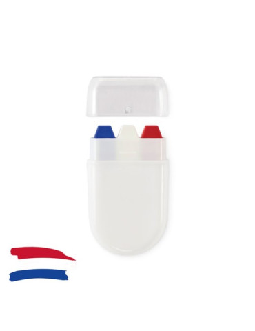 CHEER Bâton de maquillage drapeau Couleurs : bleu royal goodies entreprise design