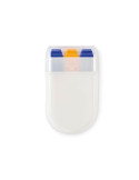 CHEER Bâton de maquillage drapeau Couleurs : bleu marquage laser ultra précis