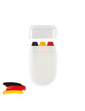CHEER Bâton de maquillage drapeau Couleurs : noir accessoire événementiel unique