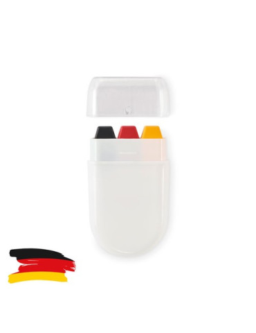 CHEER Bâton de maquillage drapeau Couleurs : jaune objet publicitaire robuste