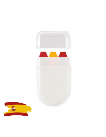 CHEER Bâton de maquillage drapeau Couleurs : rouge cadeau collaborateur premium