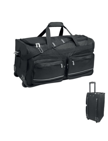 ITFITS Sac de voyage trolley RPET Couleurs : noir