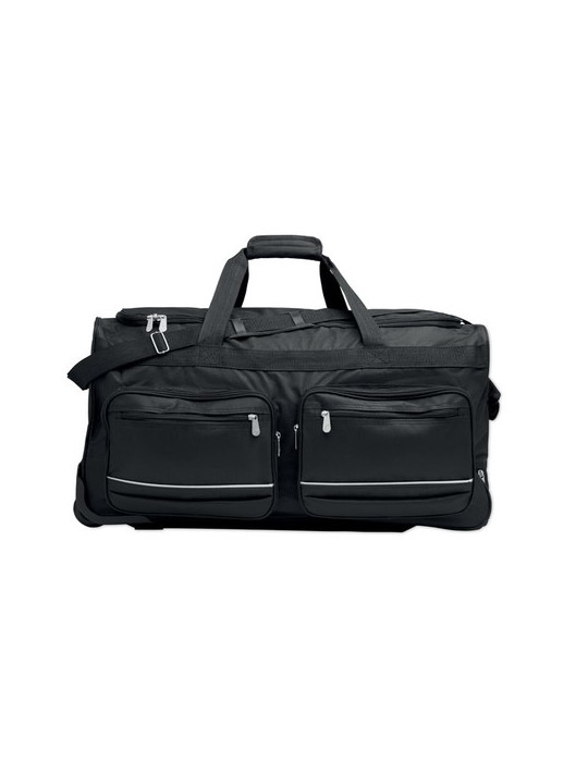 ITFITS Sac de voyage trolley RPET Couleurs : noir goodies publicitaire événementiel