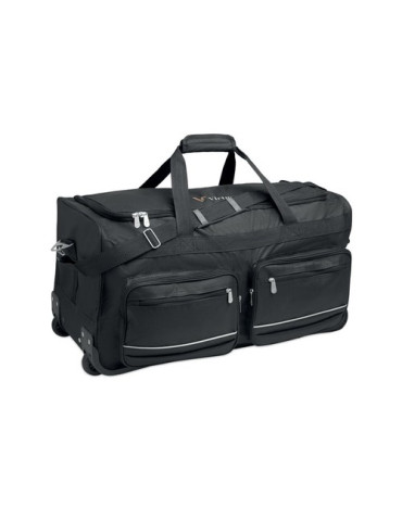 ITFITS Sac de voyage trolley RPET Couleurs : noir marquage laser ultra précis