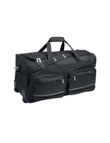 ITFITS Sac de voyage trolley RPET Couleurs : noir accessoire événementiel unique