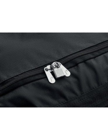 ITFITS Sac de voyage trolley RPET Couleurs : noir impression logo haute qualité