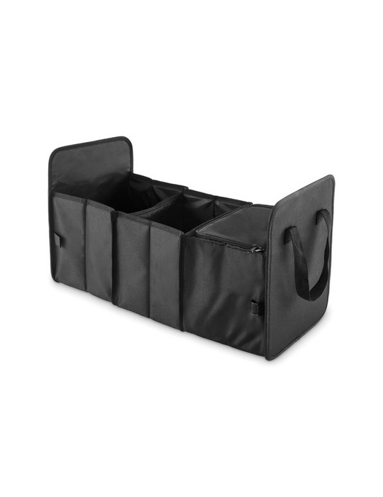 ORGANIZER COOL Organisateur de voiture pliable Couleurs : noir personnalisable avec votre logo