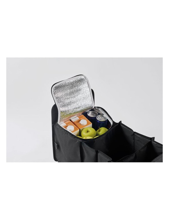 ORGANIZER COOL Organisateur de voiture pliable Couleurs : noir impression haute définition