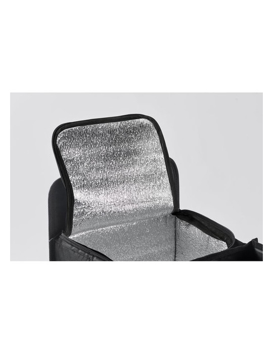 ORGANIZER COOL Organisateur de voiture pliable Couleurs : noir objet publicitaire robuste