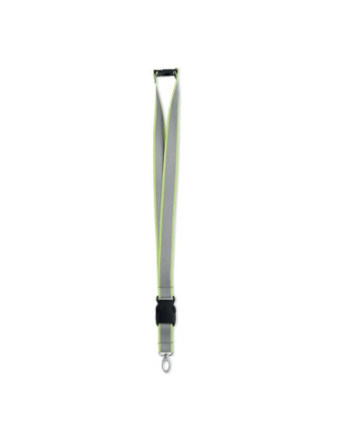 TOSEE Lanyard réfléchissant en RPET Couleurs : jaune fluo
