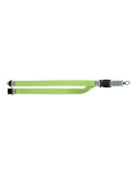 TOSEE Lanyard réfléchissant en RPET Couleurs : jaune fluo accessoire événementiel unique