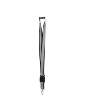 TOSEE Lanyard réfléchissant en RPET Couleurs : noir personnalisable avec votre logo