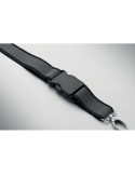 TOSEE Lanyard réfléchissant en RPET Couleurs : noir goodies entreprise design