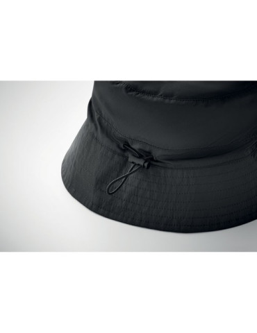 LANIN Chapeau de pêcheur déperlant Couleurs : noir objet promotionnel éco-responsable