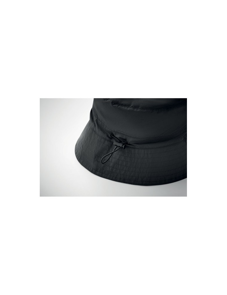 LANIN Chapeau de pêcheur déperlant Couleurs : noir objet promotionnel éco-responsable
