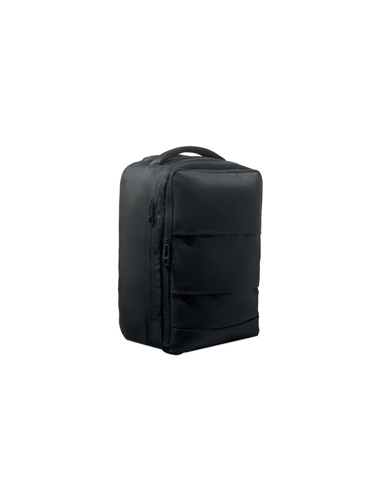 MAGNATE Trolley à dos en 290T RPET Couleurs : noir cadeau entreprise pas cher