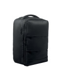 MAGNATE Trolley à dos en 290T RPET Couleurs : noir cadeau entreprise pas cher