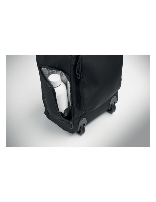 MAGNATE Trolley à dos en 290T RPET Couleurs : noir livraison express 24h 48h