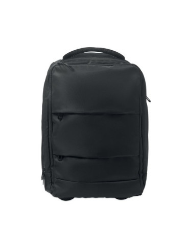 MAGNATE Trolley à dos en 290T RPET Couleurs : noir cadeau collaborateur premium