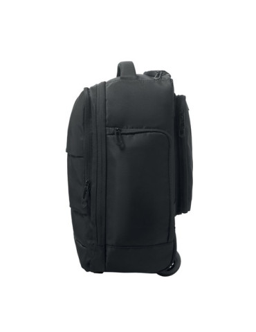 MAGNATE Trolley à dos en 290T RPET Couleurs : noir accessoire événementiel unique