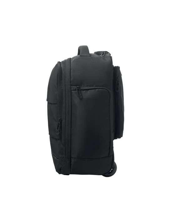 MAGNATE Trolley à dos en 290T RPET Couleurs : noir accessoire événementiel unique