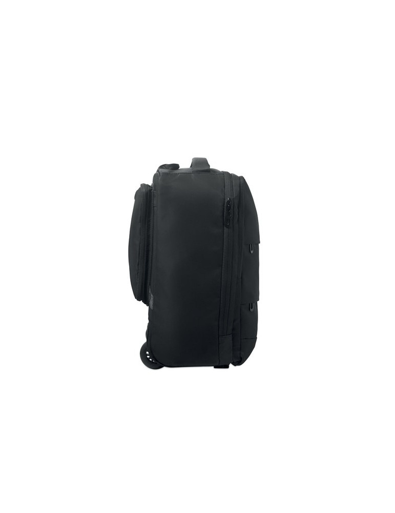 MAGNATE Trolley à dos en 290T RPET Couleurs : noir goodies entreprise design