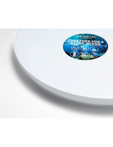 SIDNEY SEA Frisbee en SEAQUAL Couleurs : blanc goodies personnalisé en stock