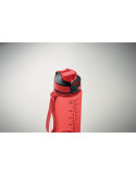 ENKEL Bouteille de sport 700ml Couleurs : rouge transparent goodies entreprise design