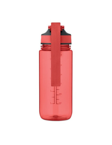 ENKEL Bouteille de sport 700ml Couleurs : rouge transparent goodies publicitaire événementiel